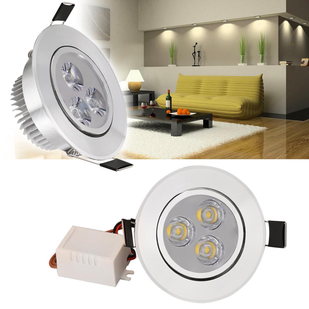 9W LED Einbauleuchte Einbau Strahler Decken Leuchte Set Einbau spot 45