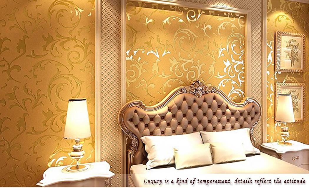 Details Zu Print Embossed Non Woven 3d Rolls 10m Wallpaper Bedroom Home Wall Decor Lzc