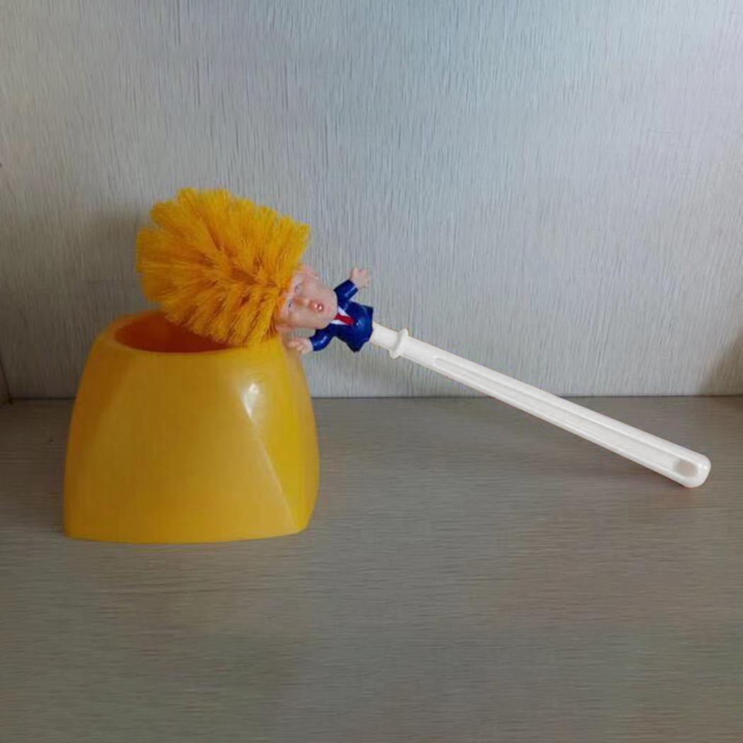 Cartoon Toilet Brush Holders Home Bathroom Cleaning Tools B98B