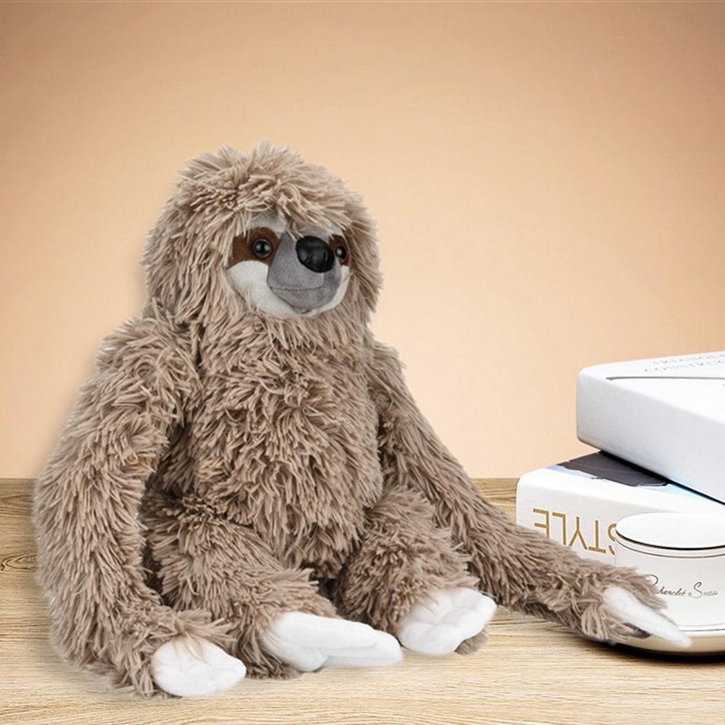 fluffy sloth toy